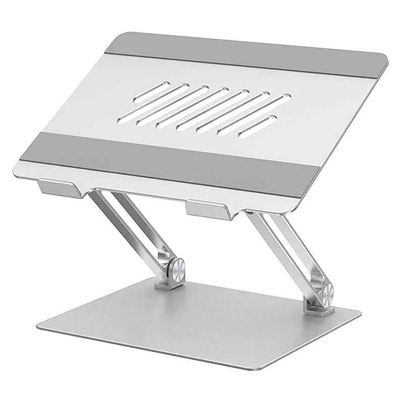 

Подставка для ноутбука, эргономичная Алюминиевая Подставка для компьютера, регулируемая подъемная пластина для ноутбука с охлаждающими от...