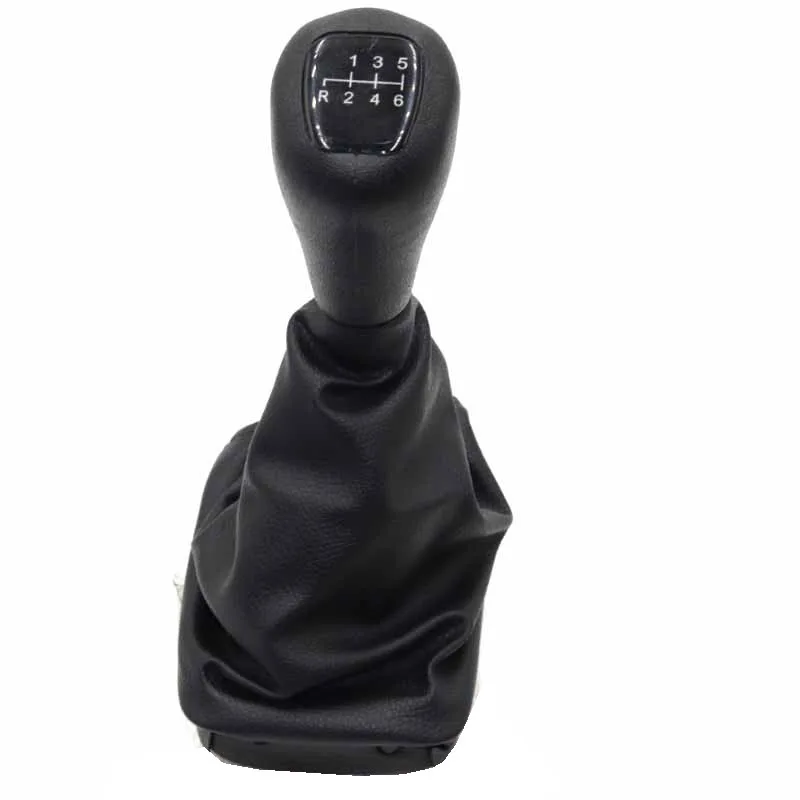 Ручка переключения рулевого механизма автомобиля Gaiter Boot Cover рычаг палки головы гандбол для Mercedes Benz W202 C W208 CLK(97-03) W210 E класс - Название цвета: 6 speed set