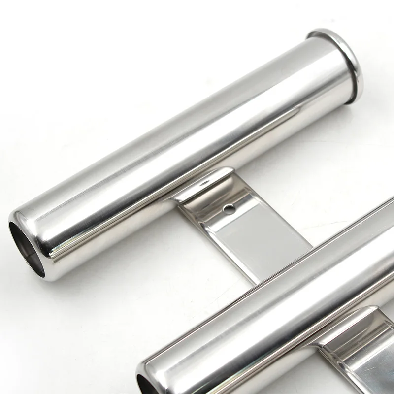 Держатель для удочки с 6 трубками ТРОЙНОЙ ДЕРЖАТЕЛЬ из нержавеющей стали