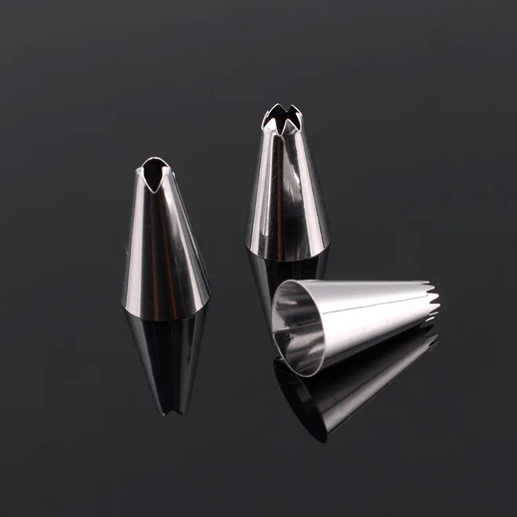 12 головок украшения рот торт крем Рот Набор для ТПУ мешок растворитель