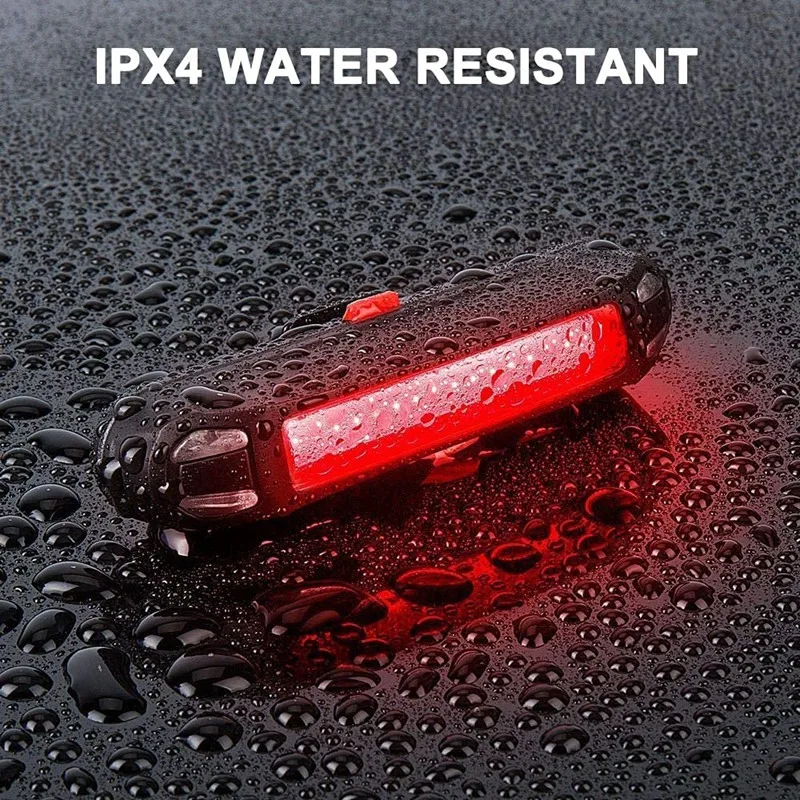 Bike Tail Light 2 Pack USB Rechargeable 500Mah Lithium Battery 5 Mode Options | Спорт и развлечения