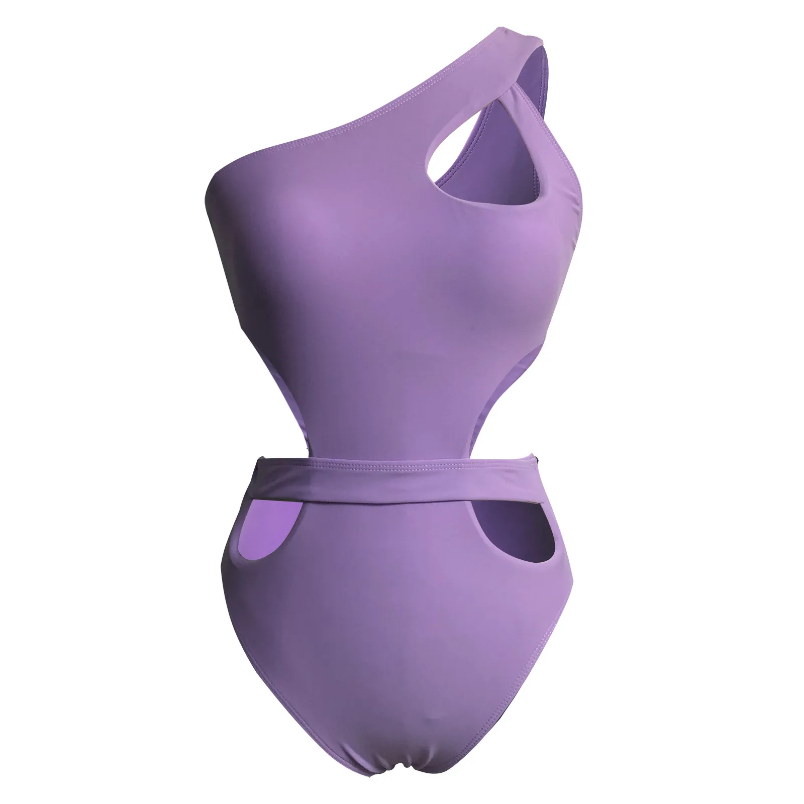 

Women Swimsuit 2021 Sexy New Shoulder Hollowing Out Integrated One-piece Bikini Swimsuits Swimming Beachwear Women Swimwear