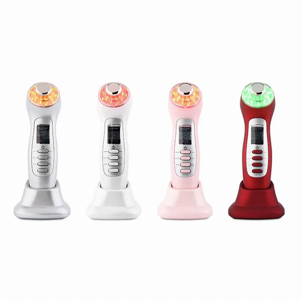 Оптовая цена портативное косметическое оборудование ультразвуковой массаж лица