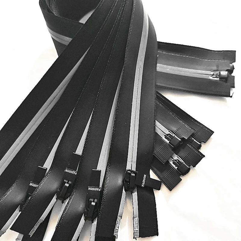 

Молния Светоотражающая из ТПУ, 5 шт. (20/70 см), 3 #, черная, водонепроницаемая, нейлоновая, для рукоделия, шитья сумок, аксессуаров