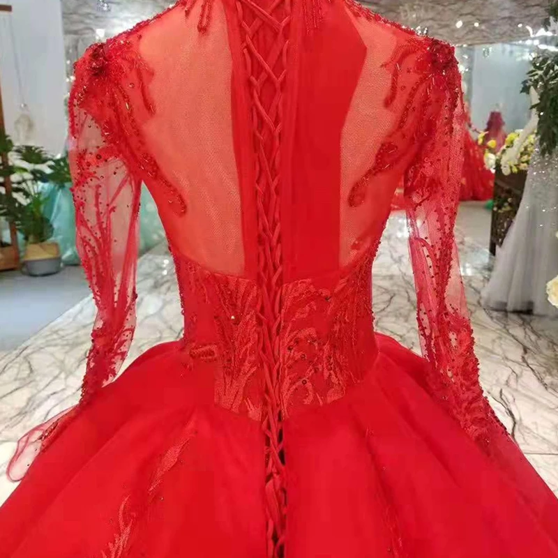 AIJINGYU Chinese New Dress Elegant Bridals 2021 Turkey Bridal Gownes Free Shipping On Ball Gown Evening Dresses