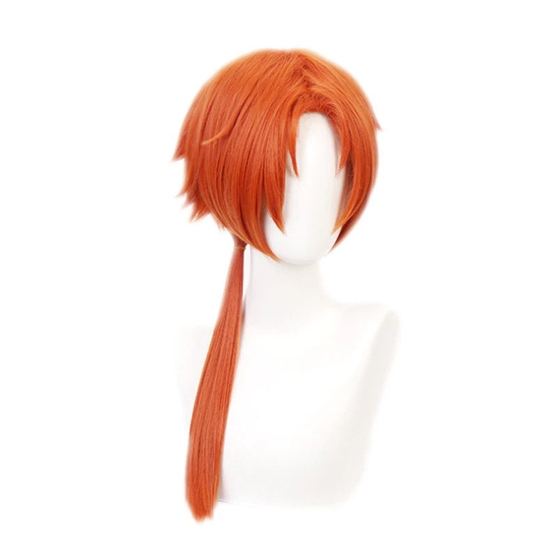 

1:1 Anime Toilet-bound Hanako-kun Akane Aoi Wig Cosplay Wigs Playing Mixed Orange Hair Halloween Wigs 65cm