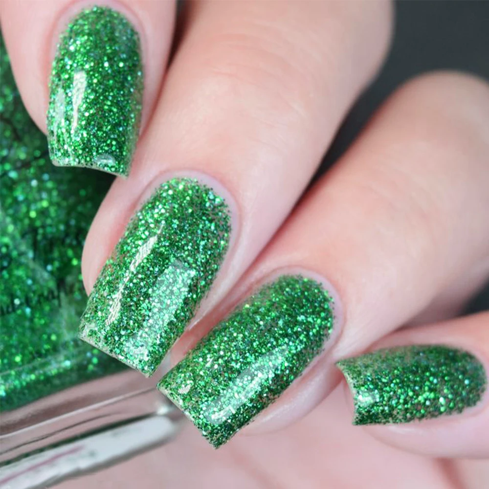 Блеск порошок пигмент покрытие светильник зеленые акриловые ожерелья на Краски