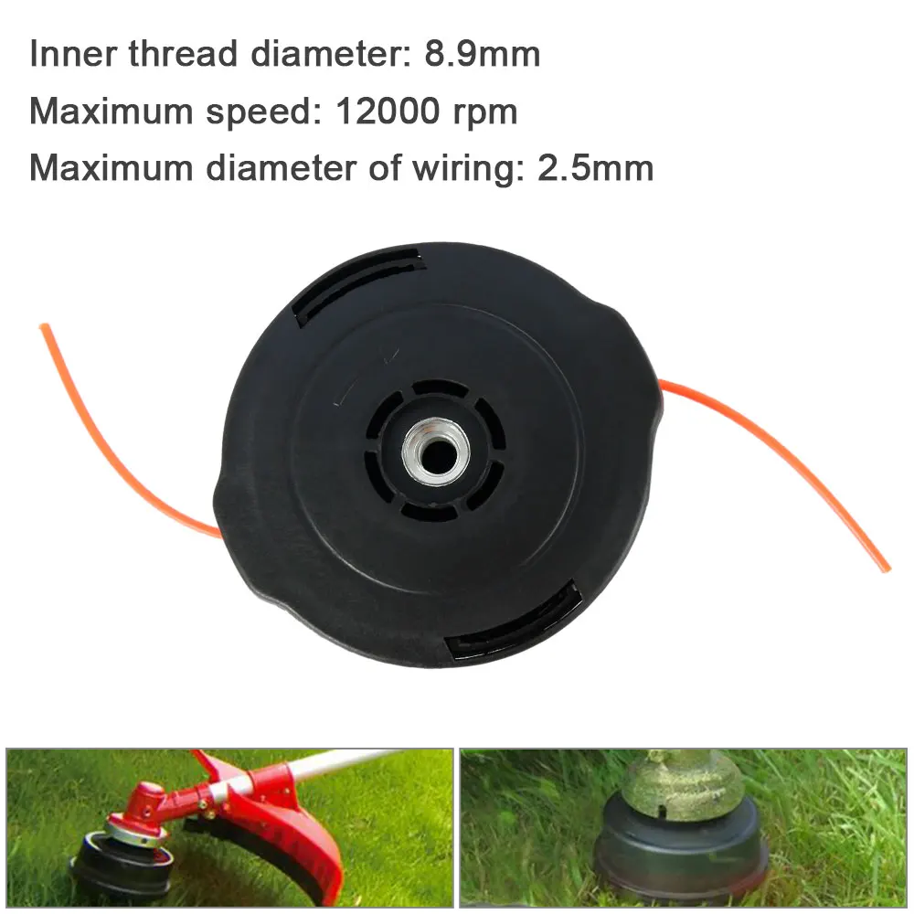 Универсальный T35 Tap Advance прямой вал головка для триммера круглая чистки сорняков