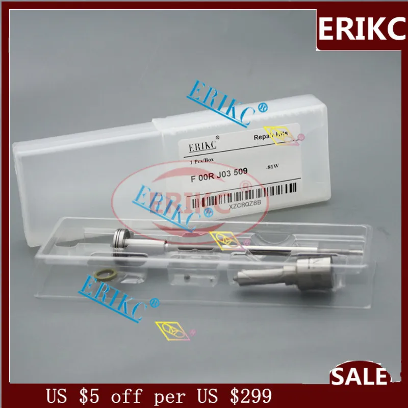 Комплект для ремонта ERIKC F00RJ03509 сопло DLLA150P2197 клапан F00RJ01657 инжектора 0445120247 0445120395 |
