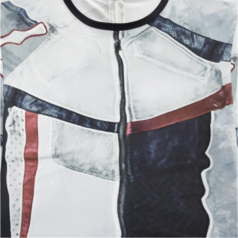 Комбинезон для мальчиков 3 Карлос костюм косплея зентай с 3D принтом детские