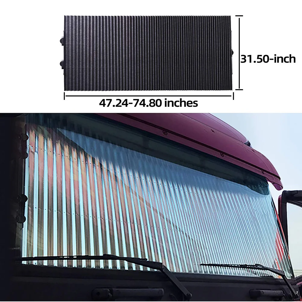 

Retractable Car Front Windshield Sunshade Upgrade Rear Window Covers Sun Visor UV Protection Curtain Foldable Sunshade Sun Block