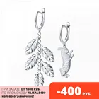 Серьги SOKOLOV из серебра с родированием с фианитом, Серебро, 925, Женские, Серьги 2021 тренд, Оригинальная продукция