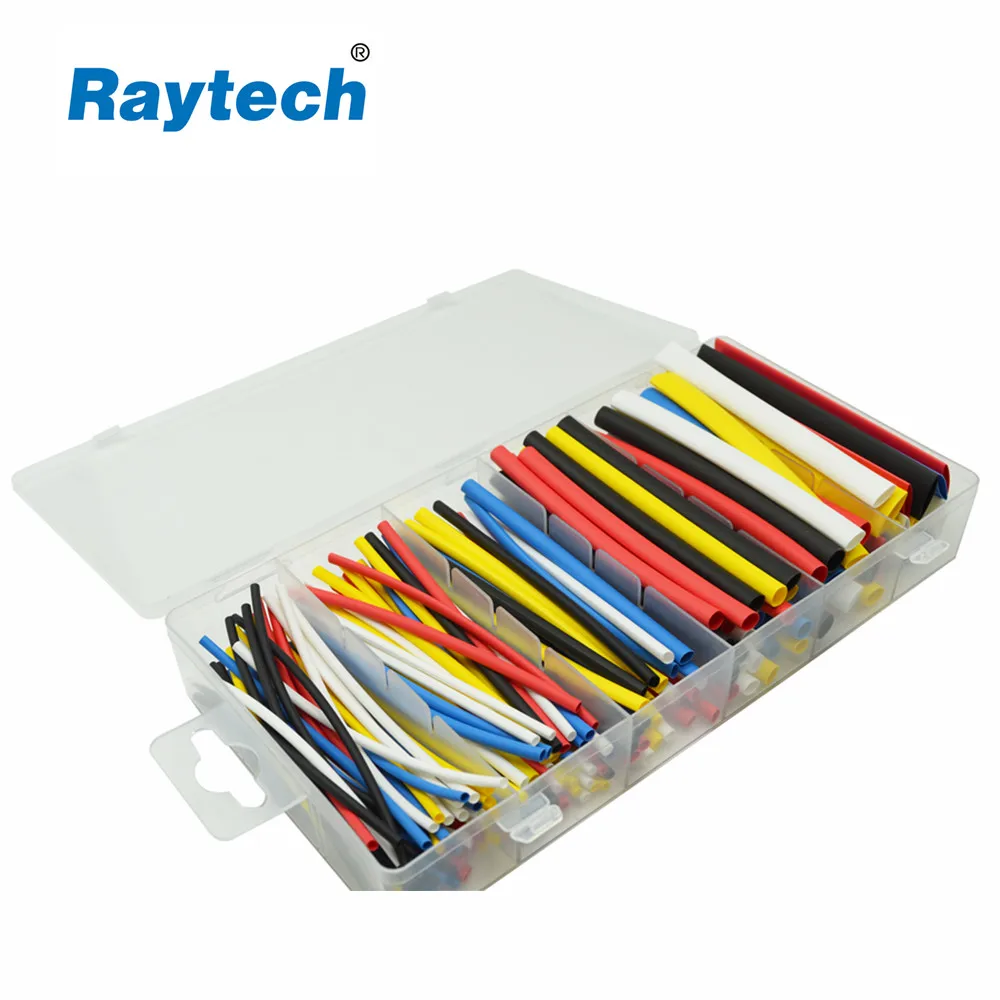 RT-ABox(HST2X)C-170 170 шт. 1,2 2,4 3,6 4,8 6,4 9,6 Диаметр термоусадочные трубки Shirnk рукав Разъем DIY Repair - Цвет: RT-ABox(HST2X)C-170