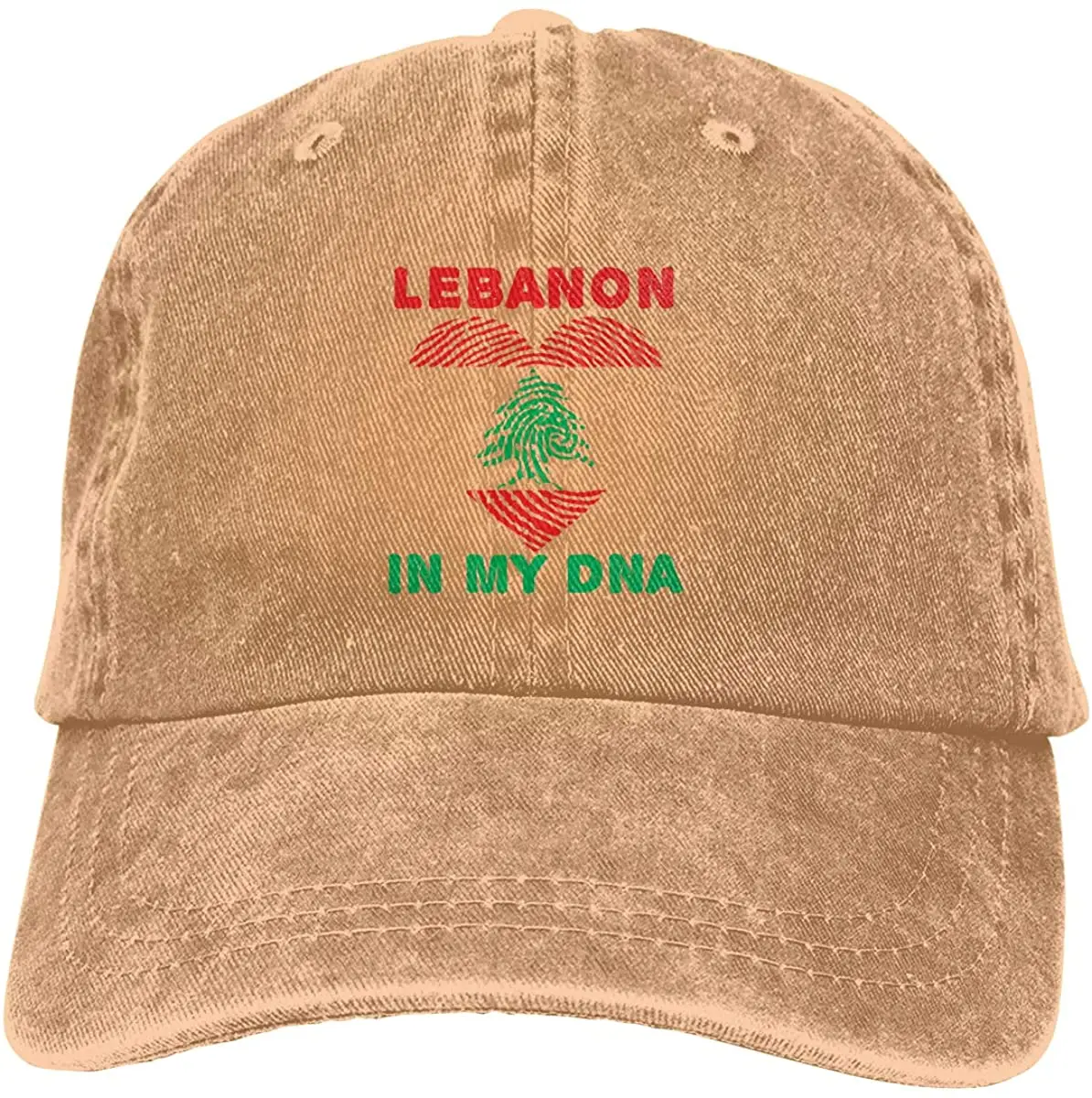 

Lebanon in My DNA Unisex Soft Casquette Cap Fashion Hat Vintage Adjustable Baseball Caps