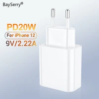 bayserry usb c pd charger 20w qc 4 0 3 0 for iphone 13 pro max 12 xs xr fast charger usb type c phone charger for xiaomi samsung