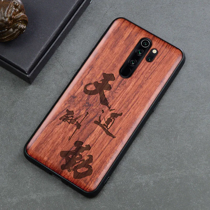 color 9 Новинка, чехол для redmi note 8 pro, тонкая деревянная задняя крышка, ТПУ чехол-бампер для Xiaomi redmi note 8, Xiomi redmi note 8 Pro, чехол для телефона s - Цвет: color 9