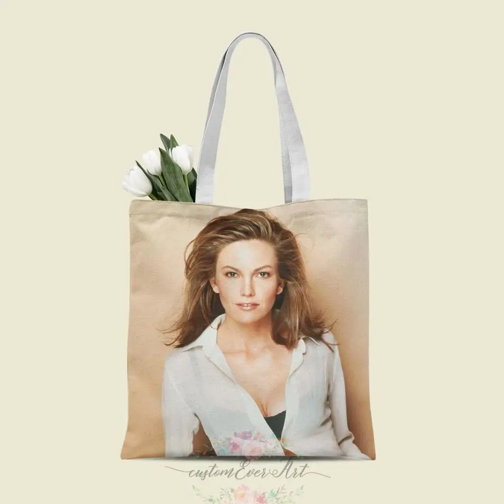 

Diane Lane tote bag custom canvas tote bags for women for teacher Birthday Bags Gift Bag personalized gifts