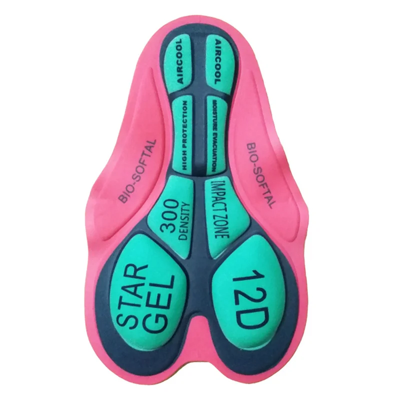 Велосипедные велосипедные шорты дышащие с гелевой подкладкой 3D 5D 9D 12D 19D одежда