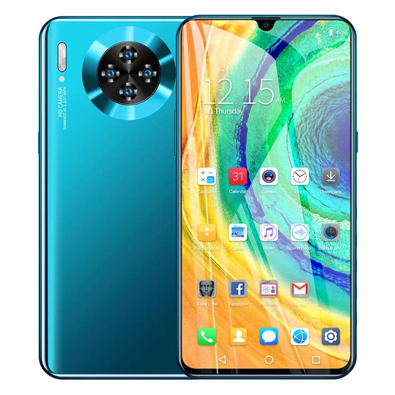 

Mata30Pro phone 7.3 inch Full HD screen mobile phone, Android, 8 256GB rom, 6000mAh battery, 5G processor, 10 cores, Dual