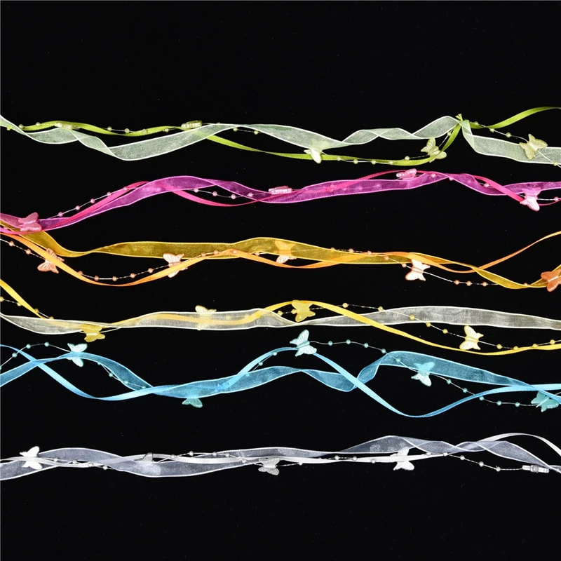 5 метров/рулон шелковая атласная лента|Ленты для шитья| |