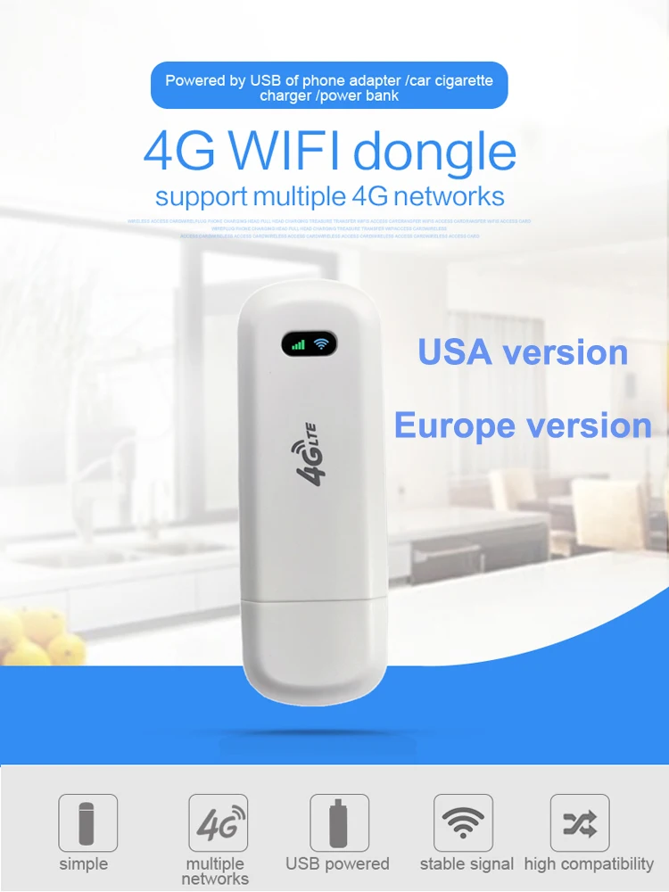 LDW922 4G wifi dongle Mobile Wireless LTE USB модем nano SIM карта слот карманный хот спот беспроводной