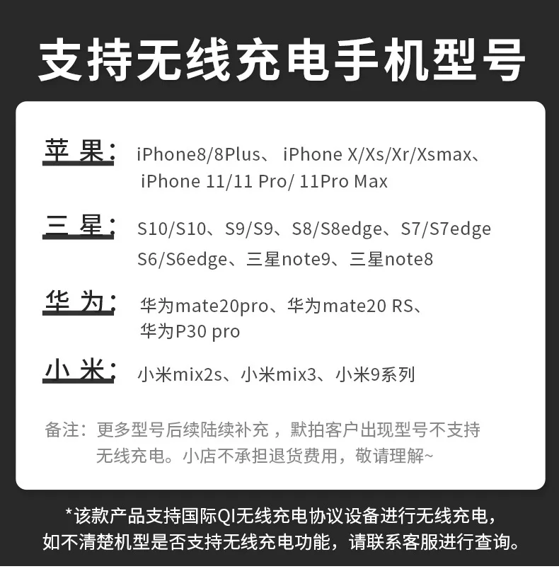 

Amazon's new 10W mobile phone wireless charging lamp bedroom bedside creative gift popular LED Night Light