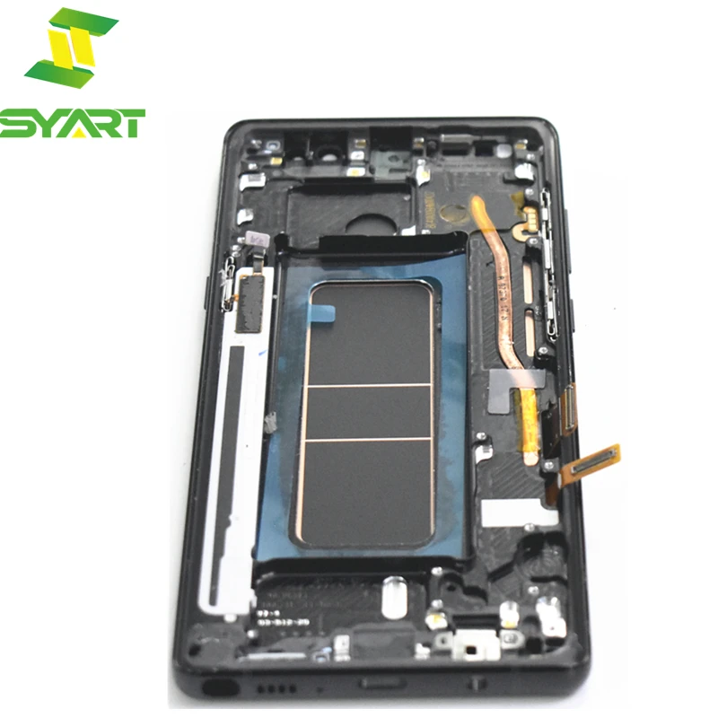 Pantalla LCD Super AMOLED para Samsung Galaxy Note 8, piezas de repuesto para N950, N950F-5