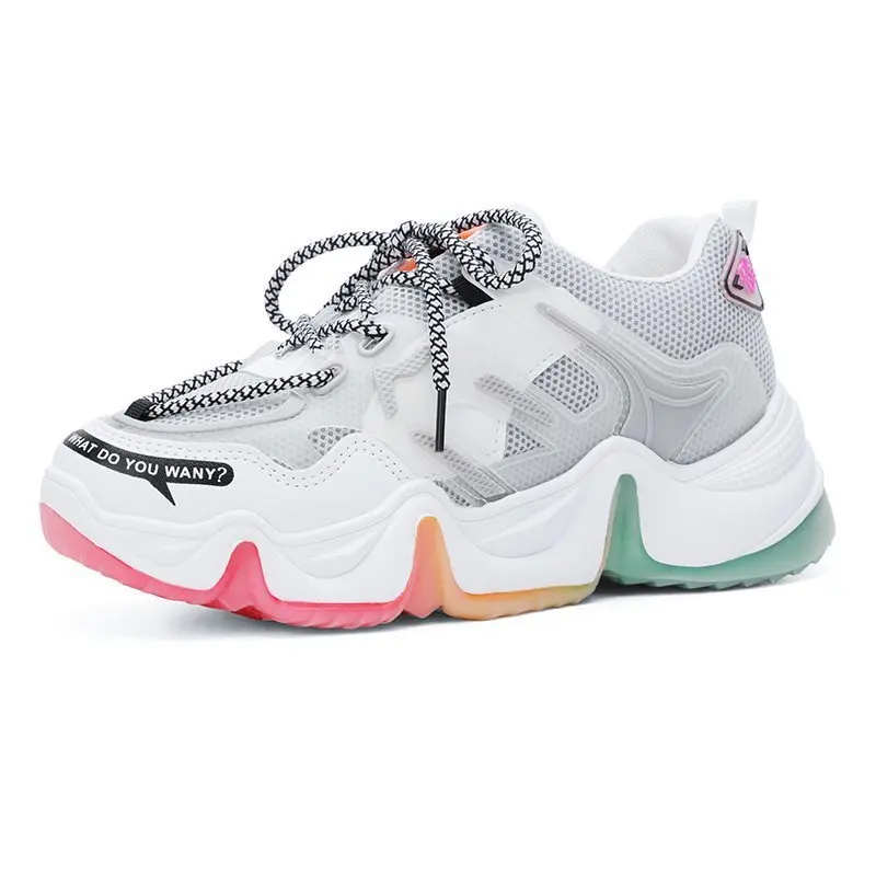 

Autumn Women Tennis Shoes Comfort Sport Shoes Women Fitness Sneakers Athletic Shoes Gym Footwear A082 Tenis Feminino 2021 New PU