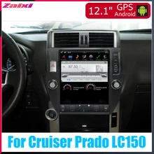 ZaiXi Android автомобильный мультимедийный GPS для Toyota Land Cruiser Prado LC150 2009 ~