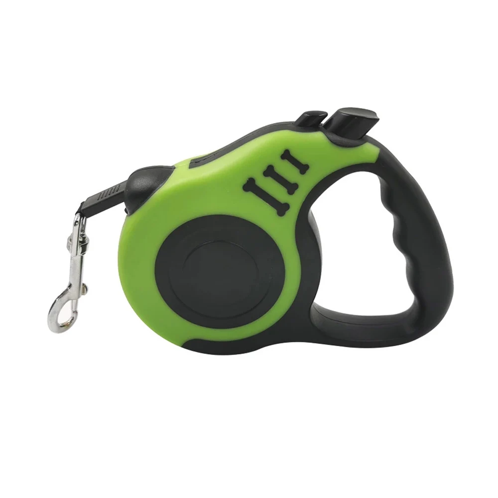 3m green leash 1 шт. Домашний питомец собака кошка ошейники поводок набор полиэстер ошейник для собаки с колокольчиком котенок регулируемый поводок для маленького питомца поводок для собаки - Цвет: 3m green leash
