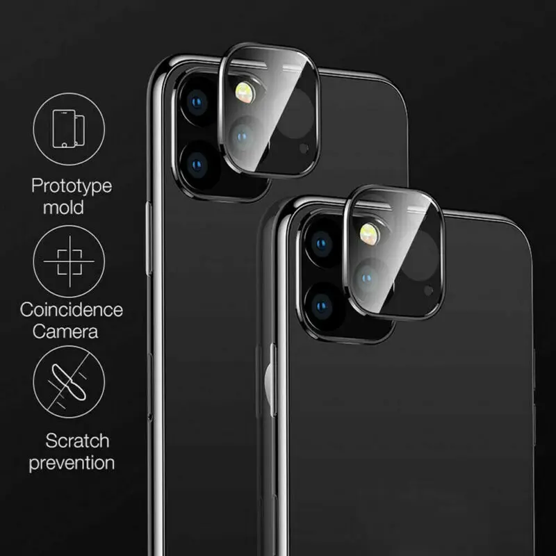 Защитная пленка для объектива задней камеры iPhone 11 Pro Max защита закаленное стекло |
