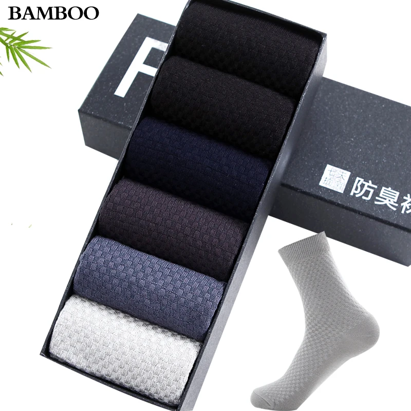 Новинка мужские носки из бамбукового волокна компрессионные чулки хараюку