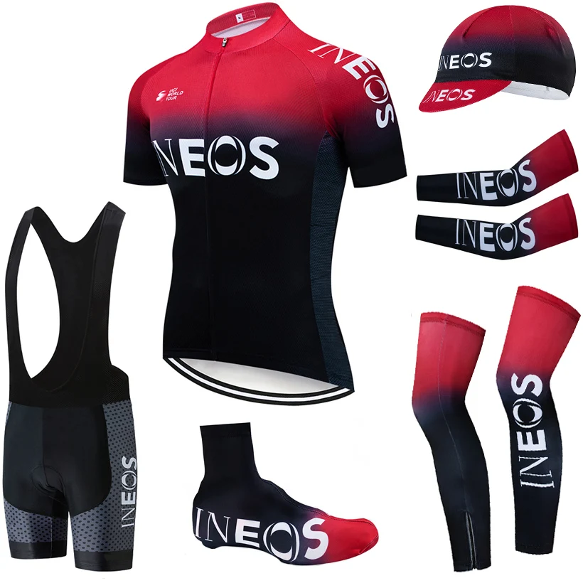 

2022 TEAM INEOS cycling clothing 20D bike shorts FULL Suit Ropa Ciclismo quick dry bicycling jersey Maillot sleeves warmers