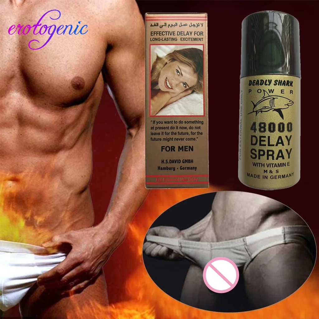 Секс-шоп спрей с задержкой Увеличенная скорость уменьшает задержку эякуляции