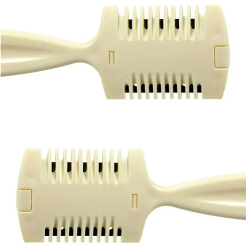 Домашний парикмахерский триммер для стрижки волос расческа с лезвием филировки
