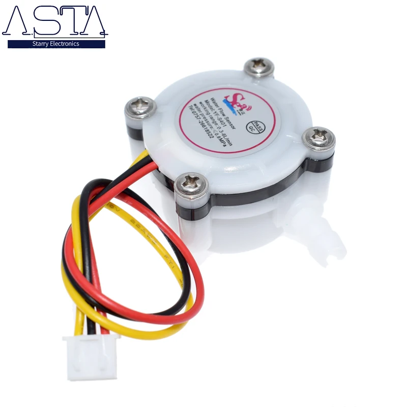 Датчик расхода воды и кофе счетчик расходомера 0 3-6l/мин внутренний диаметр 2 мм I81 |