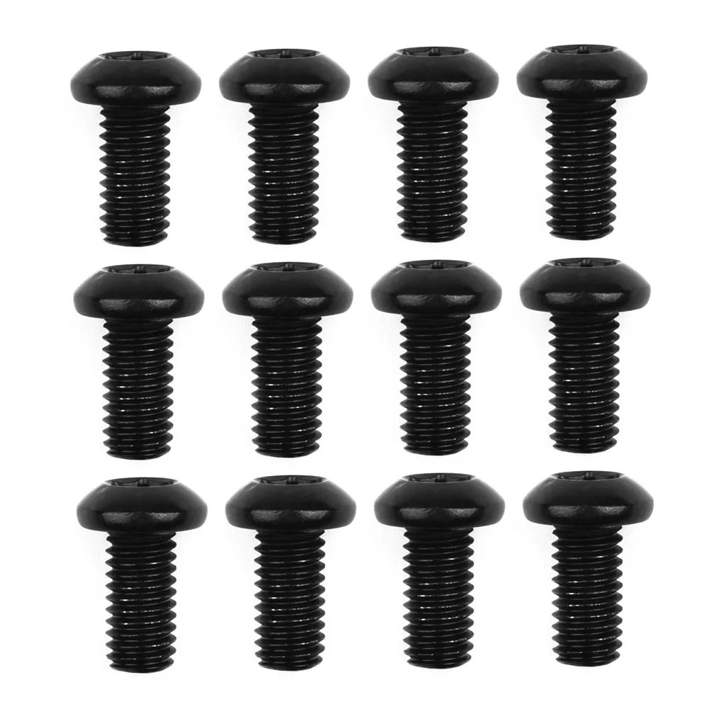 

Bike Disc Brake Screw Cycling M5x10mm 12PCS/Boxed MTB Road Useful Durable