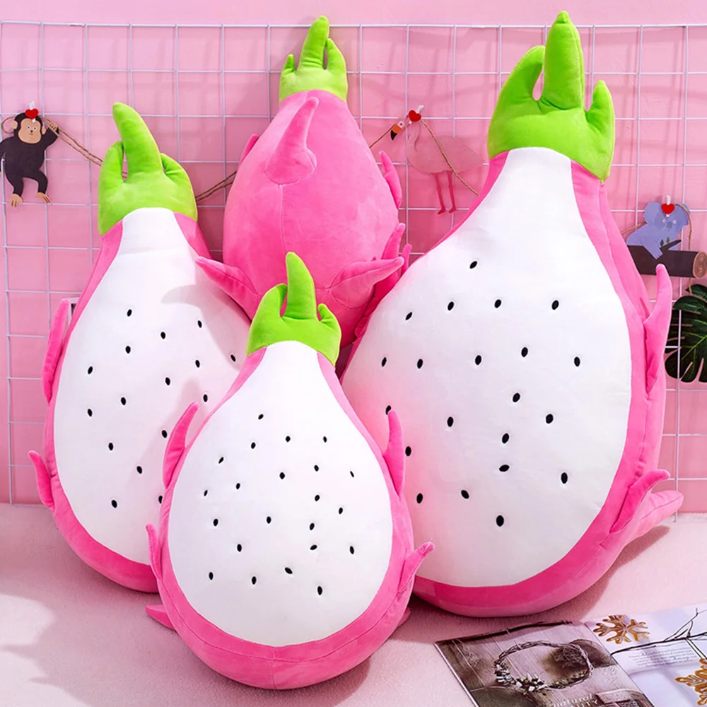 Дракон фрукты Форма мягкие моделирование подушка в виде фрукта для подарок