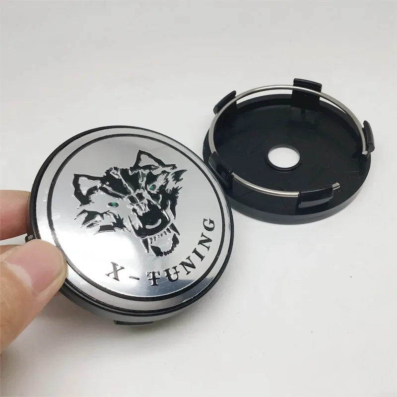 4 шт. 60 мм для головы волка Льва тигра орла Центральная Пылезащитная крышка колеса