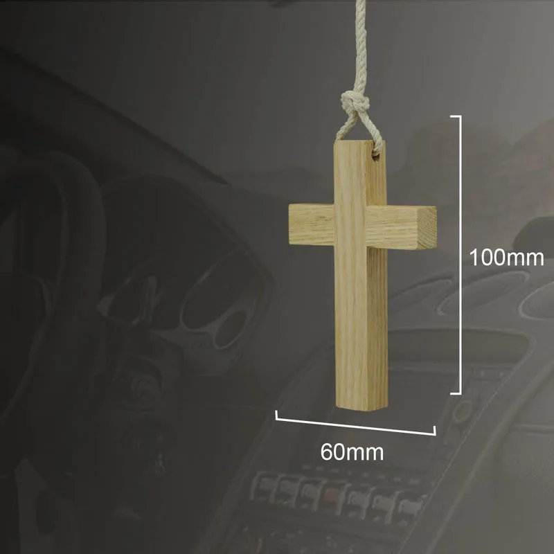 Автомобильный висящий крест христианская сумка для переноски упаковка 10*6 см