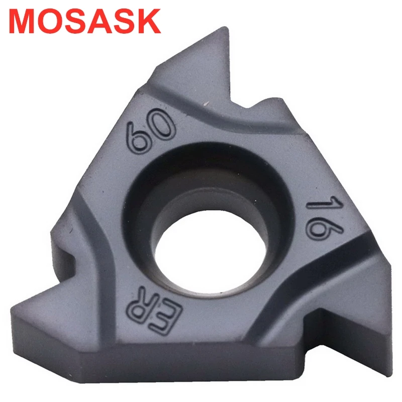 Твердосплавные вставки для резьбы moask 10 шт. 16ER AG60 ZP10 60 °|Токарный инструмент| |