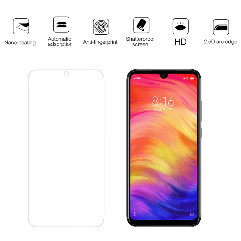 2 в 1 стекло для объектива камеры для Redmi Note 5 7 8 Pro закаленное стекло для защиты экрана для Redmi 5 Plus 8 8A 7 7A K20 Pro стеклянная пленка