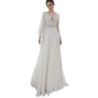 fitshinling bohemian deep v neck white long dress backless ruffles button up pareos beach cover up holiday sexy slim maxi robe