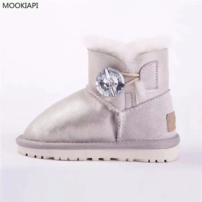 В 2019 году новые австралийские зимние ботинки из овечьей кожи и меха чистая шерсть