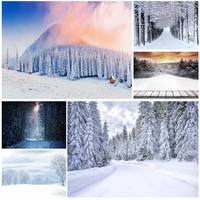 winter natural scenery photography background forest snow landscape travel photo backdrops studio props 21101 xjs 02