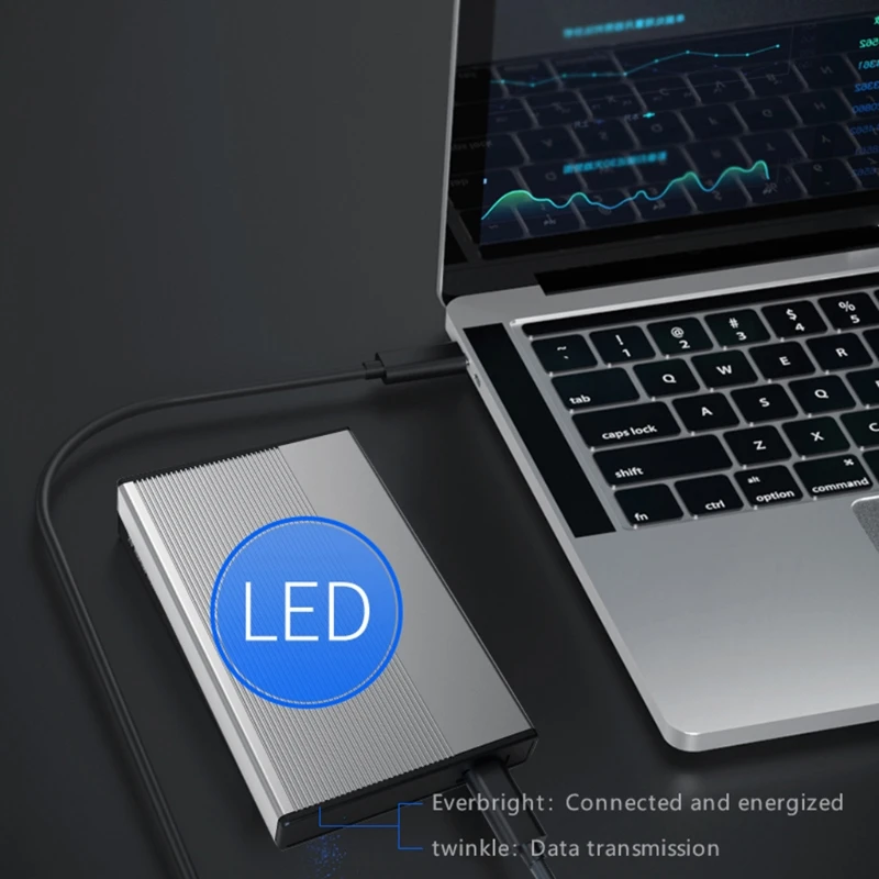 Blueendless 2 5 дюймовый жесткий диск Гбит/с USB 3 0 Micro B/Type C HDD дюйма SATA чехол для жесткого