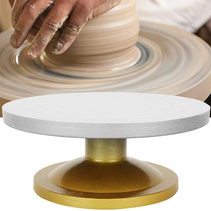 Metal Machine Pottery Wheel Rotating Kitchen Table Turntable Clay Modeling Sculpture for Ceramic Work Ceramics