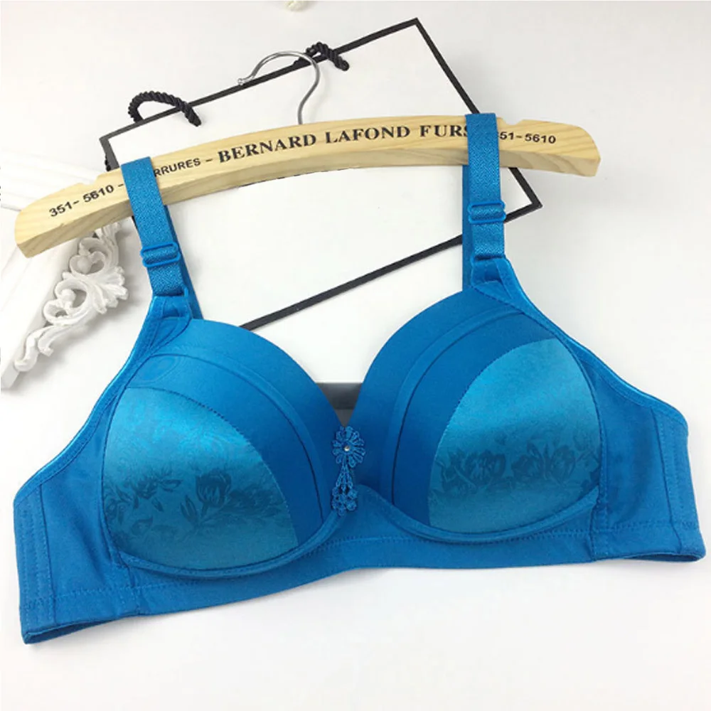 Женское нижнее белье бюстгальтер пуш ап удобный широкий с бретельками