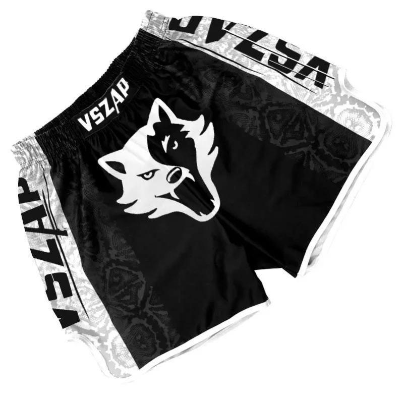 Боксерские штаны 2021 свободные шорты Muay Thai вентилируемые MMA для мужчин и женщин с