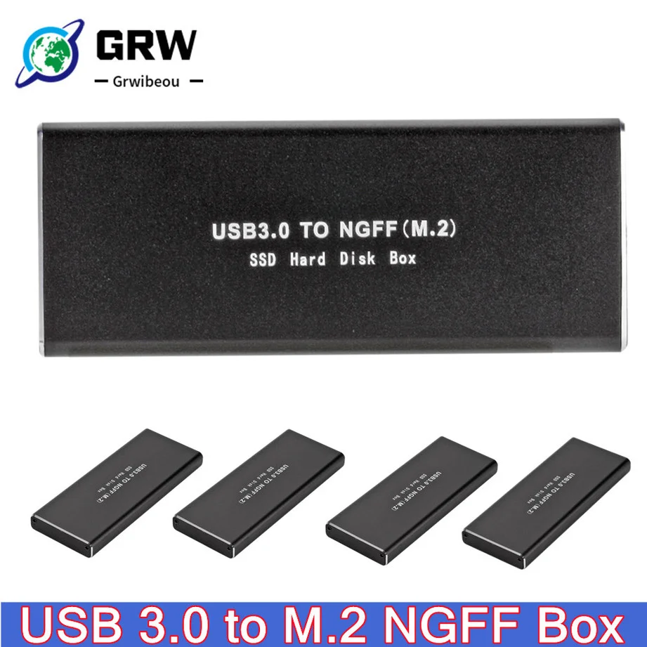 

Корпус для внешнего твердотельного накопителя, USB 3,0 M2 SSD